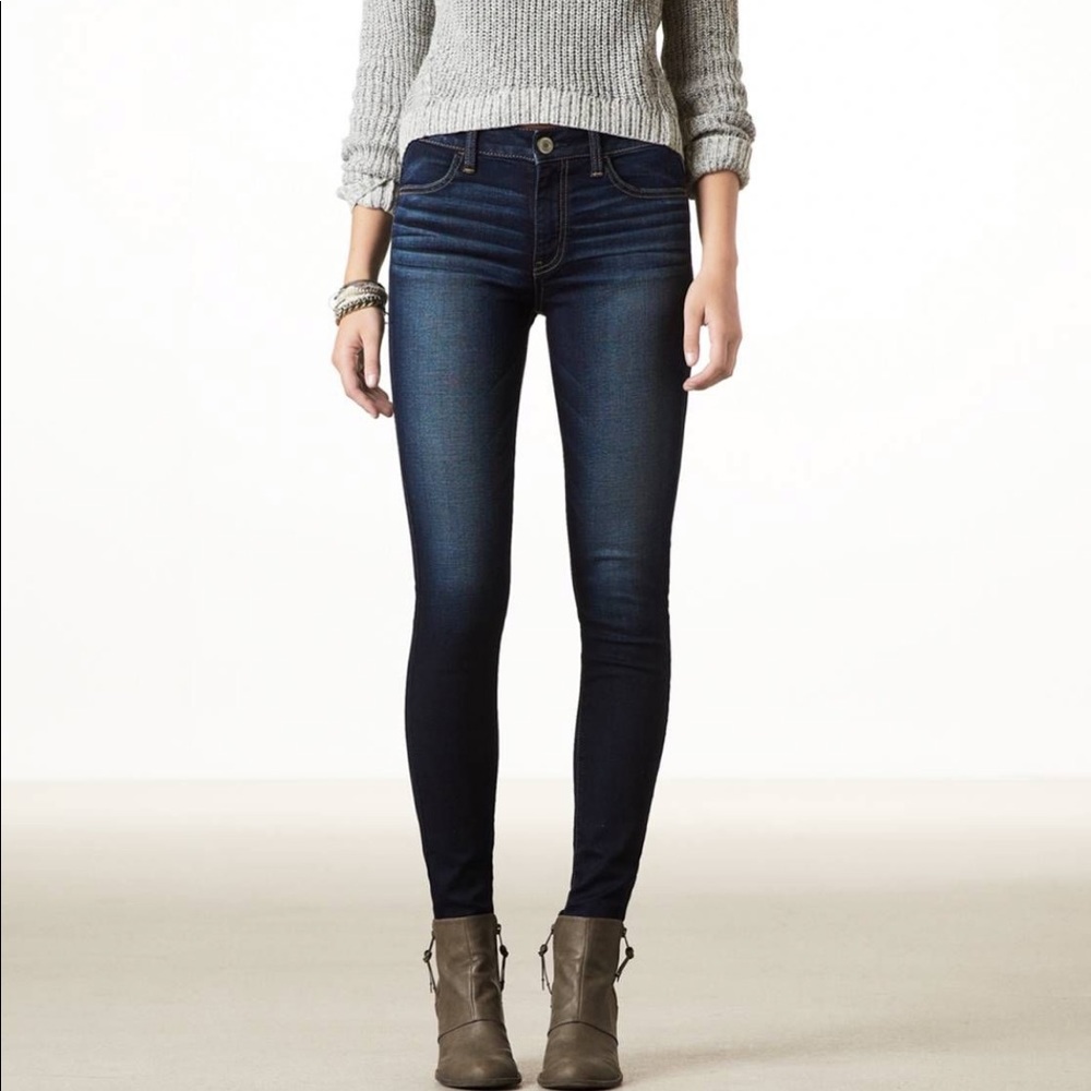 American Eagle High Rise Super Stretch Jeggings